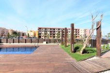 Ferienwohnung in Empuriabrava - 204-Luxuswohnung in Strandnähe mit Meerblick und Pool