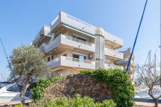 Ferienwohnung in Empuriabrava - 403-A-Sch&ouml;ne Wohnung mit Blick auf den Kanal und Swimmingpool