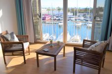 Studio in Empuriabrava - 358-Large studio with view canal and sea