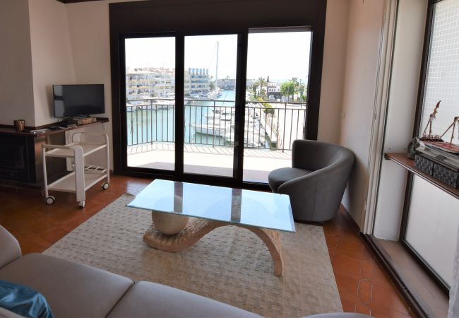 Apartment in Empuriabrava - 407-canal's view apartment