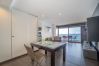 Apartment in Rosas / Roses - Apartment in first line of the sea with parking , pool and sea's view-416