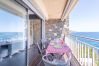 Apartment in Rosas / Roses - Apartment in first line of the sea with parking , pool and sea's view-416