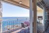 Apartment in Rosas / Roses - Apartment in first line of the sea with parking , pool and sea's view-416