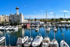Studio à Empuriabrava - 358-Grand studio avec vue canal et mer
