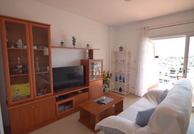 Appartement à Empuriabrava - Appartement avec vue Marina, piscine et parking-224